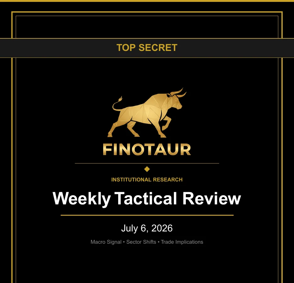 FINOTAUR weekly tactical review report cover